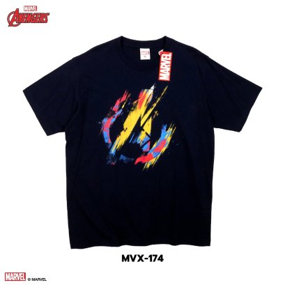 มาร์เวล อเวนเจอร์ เสื้อยืดลิขสิทธิ์แท้ คอกลม แขนสั้น (MVX-174)