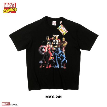 มาร์เวล อเวนเจอร์ เสื้อยืดลิขสิทธิ์แท้ คอกลม แขนสั้น (MVX-241)