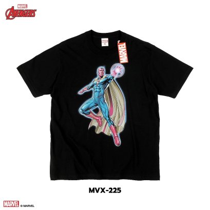 มาร์เวล วิชั่น เสื้อยืดลิขสิทธิ์แท้ คอกลม แขนสั้น (MVX-225)