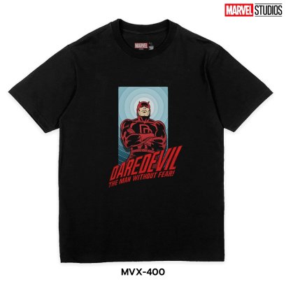 Power 7 Shop เสื้อยืดการ์ตูน มาร์เวล  ลิขสิทธ์แท้ MARVEL COMICS  T-SHIRTS (MVX-400)
