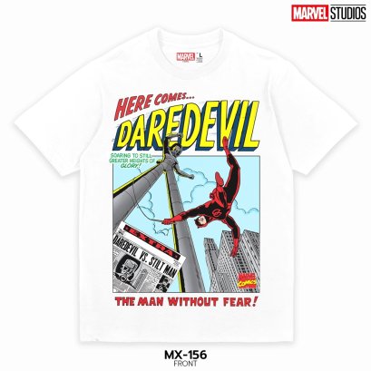 Power 7 Shop เสื้อยืดการ์ตูน มาร์เวล  ลิขสิทธ์แท้ MARVEL COMICS  T-SHIRTS (MX-156)