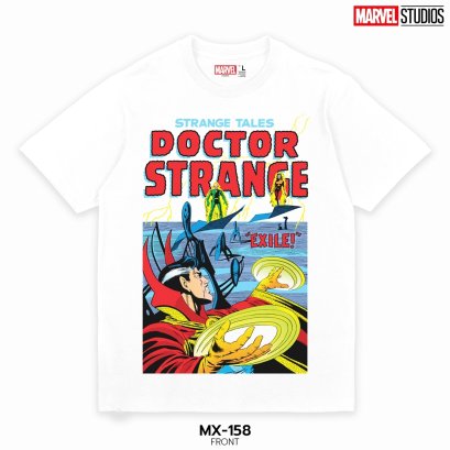 Power 7 Shop เสื้อยืดการ์ตูน มาร์เวล  ลิขสิทธ์แท้ MARVEL COMICS  T-SHIRTS (MX-158)