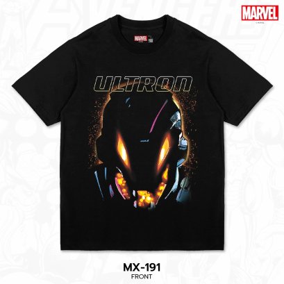 Power 7 Shop เสื้อยืดการ์ตูน มาร์เวล  ลิขสิทธ์แท้ MARVEL COMICS  T-SHIRTS (MX-191)