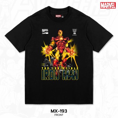 Power 7 Shop เสื้อยืดการ์ตูน มาร์เวล  ลิขสิทธ์แท้ MARVEL COMICS  T-SHIRTS (MX-193)