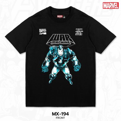 Power 7 Shop เสื้อยืดการ์ตูน มาร์เวล  ลิขสิทธ์แท้ MARVEL COMICS  T-SHIRTS (MX-194)