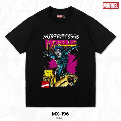 Power 7 Shop เสื้อยืดการ์ตูน มาร์เวล  ลิขสิทธ์แท้ MARVEL COMICS  T-SHIRTS (MX-196)