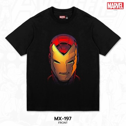 Power 7 Shop เสื้อยืดการ์ตูน มาร์เวล  ลิขสิทธ์แท้ MARVEL COMICS  T-SHIRTS (MX-197)