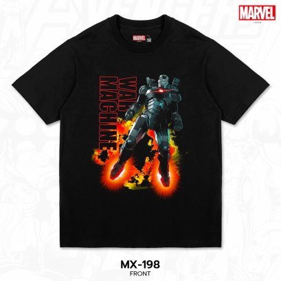 Power 7 Shop เสื้อยืดการ์ตูน มาร์เวล  ลิขสิทธ์แท้ MARVEL COMICS  T-SHIRTS (MX-198)