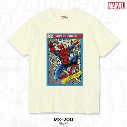 Power 7 Shop เสื้อยืดการ์ตูน มาร์เวล  ลิขสิทธ์แท้ MARVEL COMICS  T-SHIRTS (MX-200)