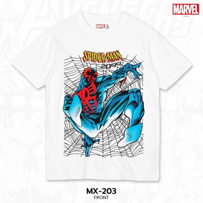 Power 7 Shop เสื้อยืดการ์ตูน มาร์เวล  ลิขสิทธ์แท้ MARVEL COMICS  T-SHIRTS (MX-203)