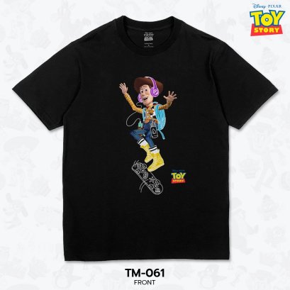 Power 7 Shop เสื้อยืดการ์ตูน Toy Story ลิขสิทธิ์แท้ DISNEY (TM-061)