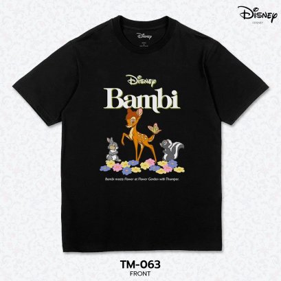 Power 7 Shop เสื้อยืดการ์ตูน "Bambi" คอลเลคชั่น "Disney Classics" (TM-063)