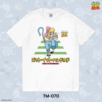 Power 7 Shop เสื้อยืดการ์ตูน Toy Story ลาย "Bo Peep" ลิขสิทธ์แท้ DISNEY((TM-070)