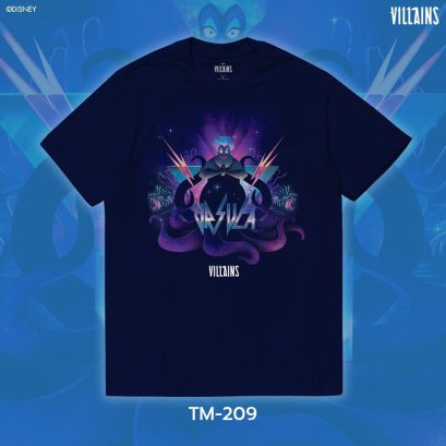 "VILLAINS" T-Shirts (TM-209)