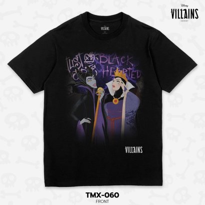 Villains เสื้อยืดการ์ตูน ลาย &quot;รวมเหล่าตัวร้าย&quot; ดิสนีย์ คอลเลคชั่น &quot;Disney Villains&quot;  (TMX-060)