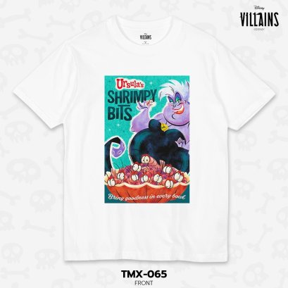 Villains เสื้อยืดการ์ตูน ลาย &quot;รวมเหล่าตัวร้าย&quot; ดิสนีย์ คอลเลคชั่น &quot;Disney Villains&quot;  (TMX-065)