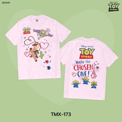 Power 7 Shop เสื้อยืดการ์ตูน ลาย &quot;TOY STORY&quot; ลิขสิทธ์แท้ DISNEY(TMX-173)