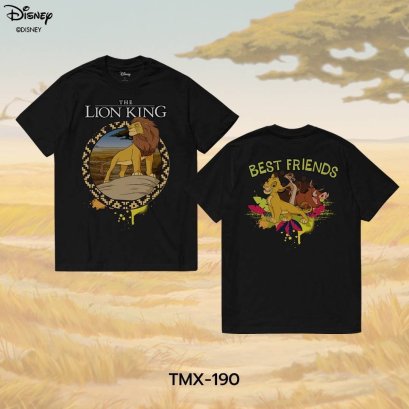 Power 7 Shop เสื้อยืดการ์ตูน &quot;The Lion King&quot; คอลเลคชั่น &quot;Disney Classics&quot; (TMX-190)