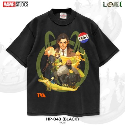 Power 7 Shop เสื้อยืดการ์ตูน มาร์เวล LOKI ลิขสิทธ์แท้ MARVEL COMICS  T-SHIRTS(HP-043)