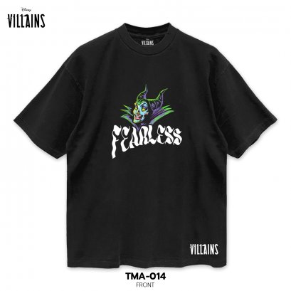 Villains เสื้อยืดการ์ตูน ลาย "รวมเหล่าตัวร้าย" ดิสนีย์ คอลเลคชั่น "Disney Villains"  (TMA-014)