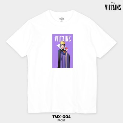 Villains เสื้อยืดการ์ตูน ลาย &quot;รวมเหล่าตัวร้าย&quot; ดิสนีย์ คอลเลคชั่น &quot;Disney Villains&quot;  (TMX-004)