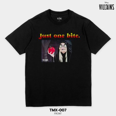 Villains เสื้อยืดการ์ตูน ลาย &quot;รวมเหล่าตัวร้าย&quot; ดิสนีย์ คอลเลคชั่น &quot;Disney Villains&quot;  (TMX-007)