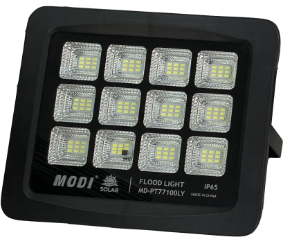 สปอร์ตไลต์ โซล่าเซลล์ MD-PT77100LY