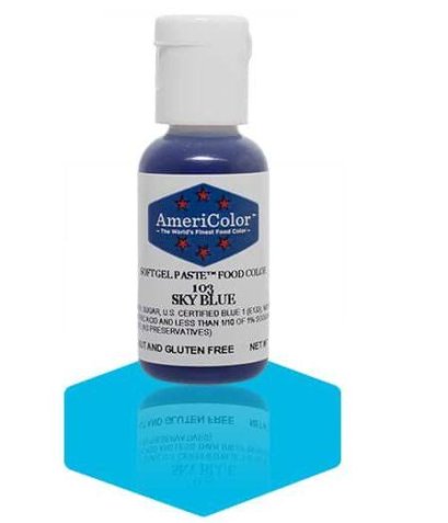 Americolor Soft Gel Paste Food Color 0.75oz : SKY BLUE