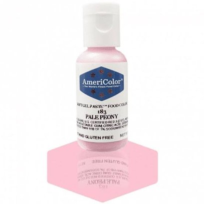 Americolor Soft Gel Paste Food Color 0.75oz : PALE PEONY