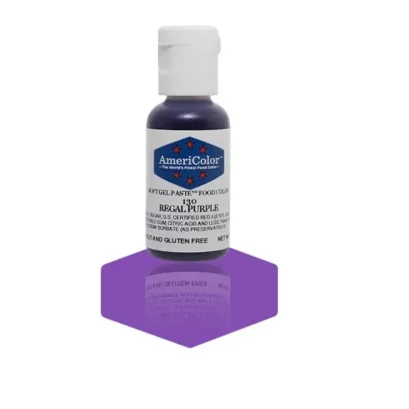 Americolor Soft Gel Paste Food Color 0.75oz : REGAL PURPLE