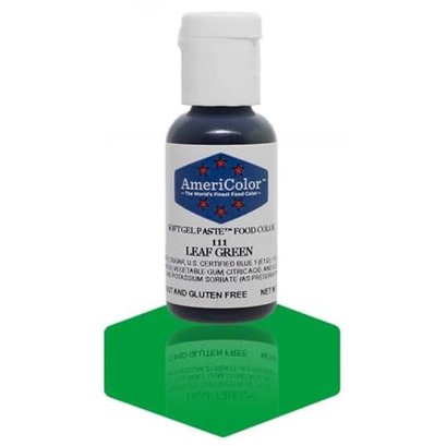 Americolor Soft Gel Paste Food Color 0.75oz : LEAF GREEN