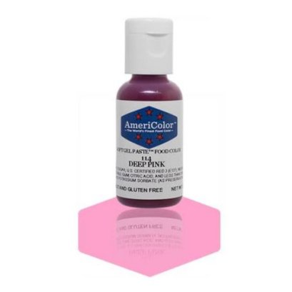 Americolor Soft Gel Paste Food Color 0.75oz : DEEP PINK
