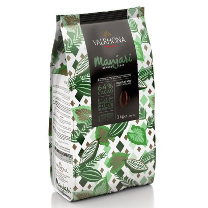VALRHONA MANJARI 64%  - Dark Chocolate