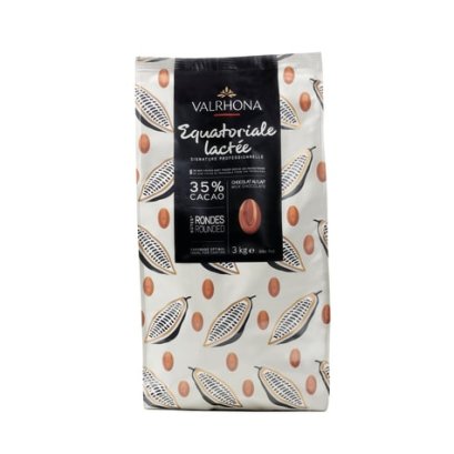 VALRHONA EQUATORIALE LACTEE 35% - Milk Chocolate