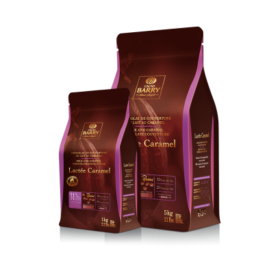 CACAO BARRY Lactée Caramel 31% - Milk Chocolate