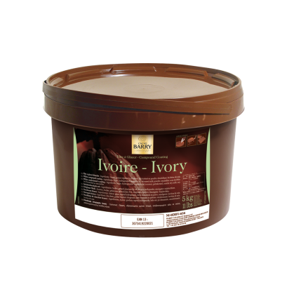 CACAO BARRY Pate a Glacer Ivoire : White Compound Coating