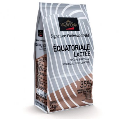VALRHONA EQUATORIALE LACTEE 35% - Milk Chocolate