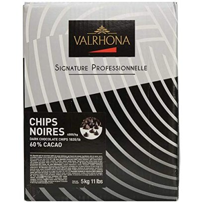 VALRHONA DARK CHOCOLATE CHIPS 60%