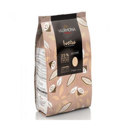 VALRHONA IVOIRE 35% - White Chocolate