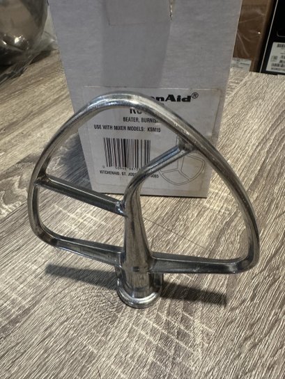 หัวตีใบไม้ / หัวตีใบพาย สำหรับรุ่น Artisan - KitchenAid Flat Beater for 5 Quart Tilt-head Stand Mixers -Burnished