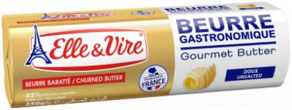 Elle&Vire Unsalted Gourmet Butter Roll  500g - เนยจืด