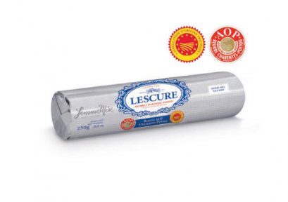 Lescure salted butter roll 250g (เนยเค็ม)