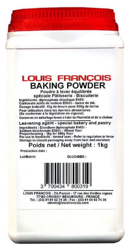 ผงฟู - Louis François Baking Powder : Aluminum-Free