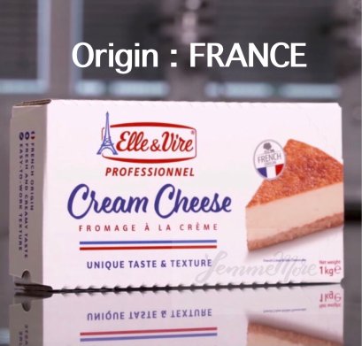 Elle&amp;Vire Cream Cheese 1kg - ครีมชีส