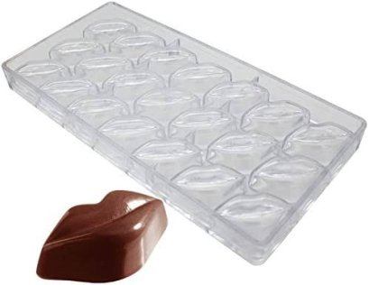 พิมพ์ช็อคโกแลต Polycarbonate Lips 3D