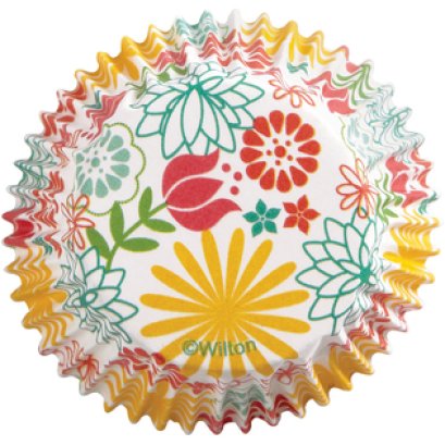 Wilton Mini Modern Garden Party Baking Cups (100pcs)