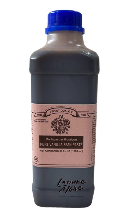 Nielsen-Massey Madagascar Bourbon Pure Vanilla Bean Paste 1 Litre : 1000ml (34oz)