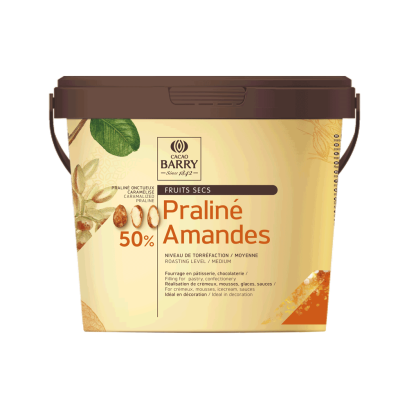 CACAO BARRY Almonds Praline 50% - อัลมอนด์พารีน (Pralin&eacute; 50% Almonds)
