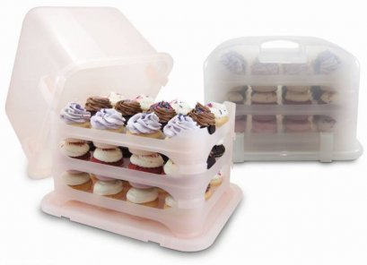 กล่องใส่คัพเค้ก - Cupcake Courier - Cupcake Container