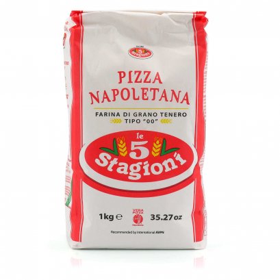 แป้งพิซซ่า TYPE 00 - Le 5 Stagioni  PIZZA NAPOLETANA FLOUR 1kg